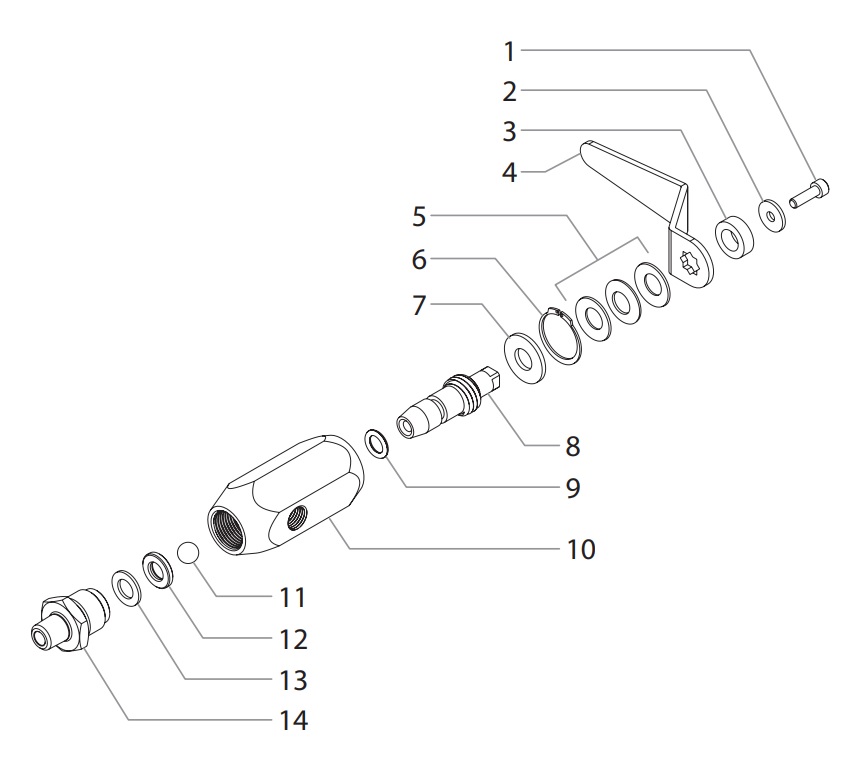 PowrBeast 4700/4700T Bleed Valve Assembly Parts